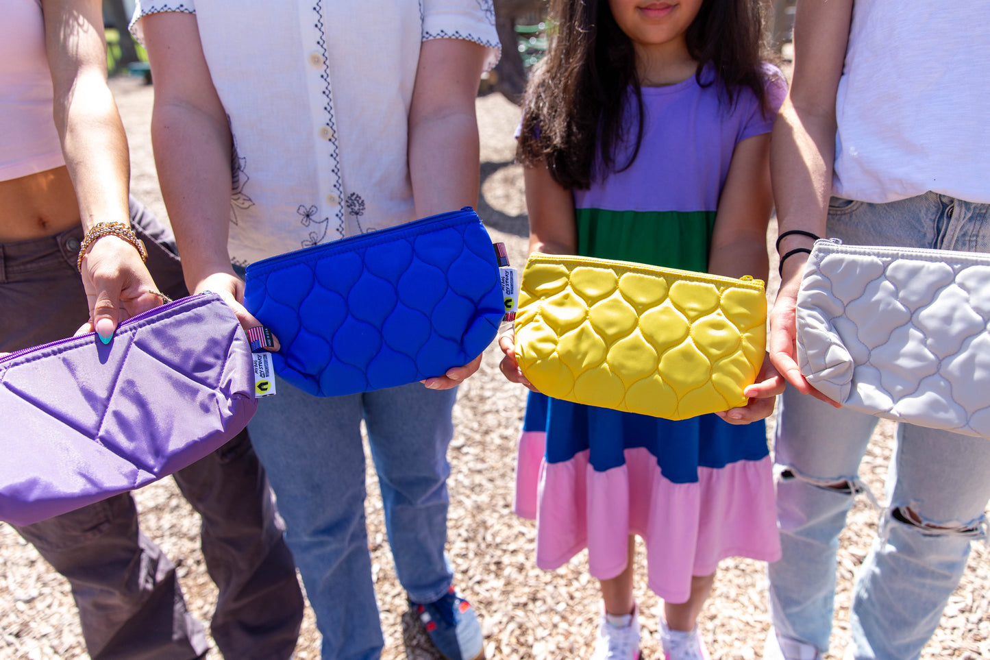 Purple Accessory Pouch