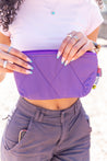 Purple Accessory Pouch