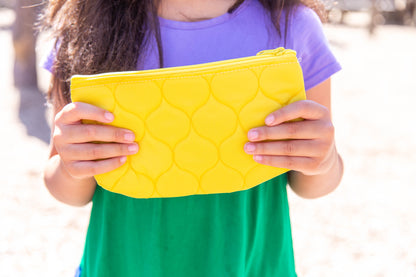 Yellow Accessory Pouch