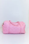 Pink Duffle Bag